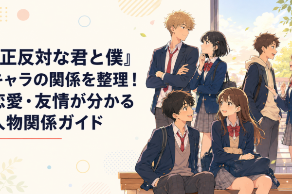 放課後の高校を舞台に恋愛と友情でつながっていく複数の高校生たちをイメージした青春群像劇