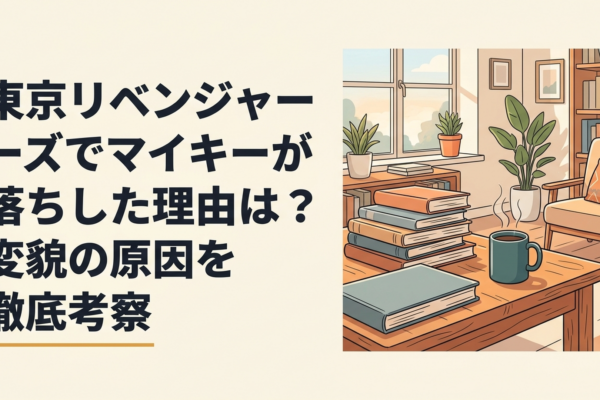 仲間に囲まれていた頃の姿と黒い衝動に支配された姿が対比されるマイキー