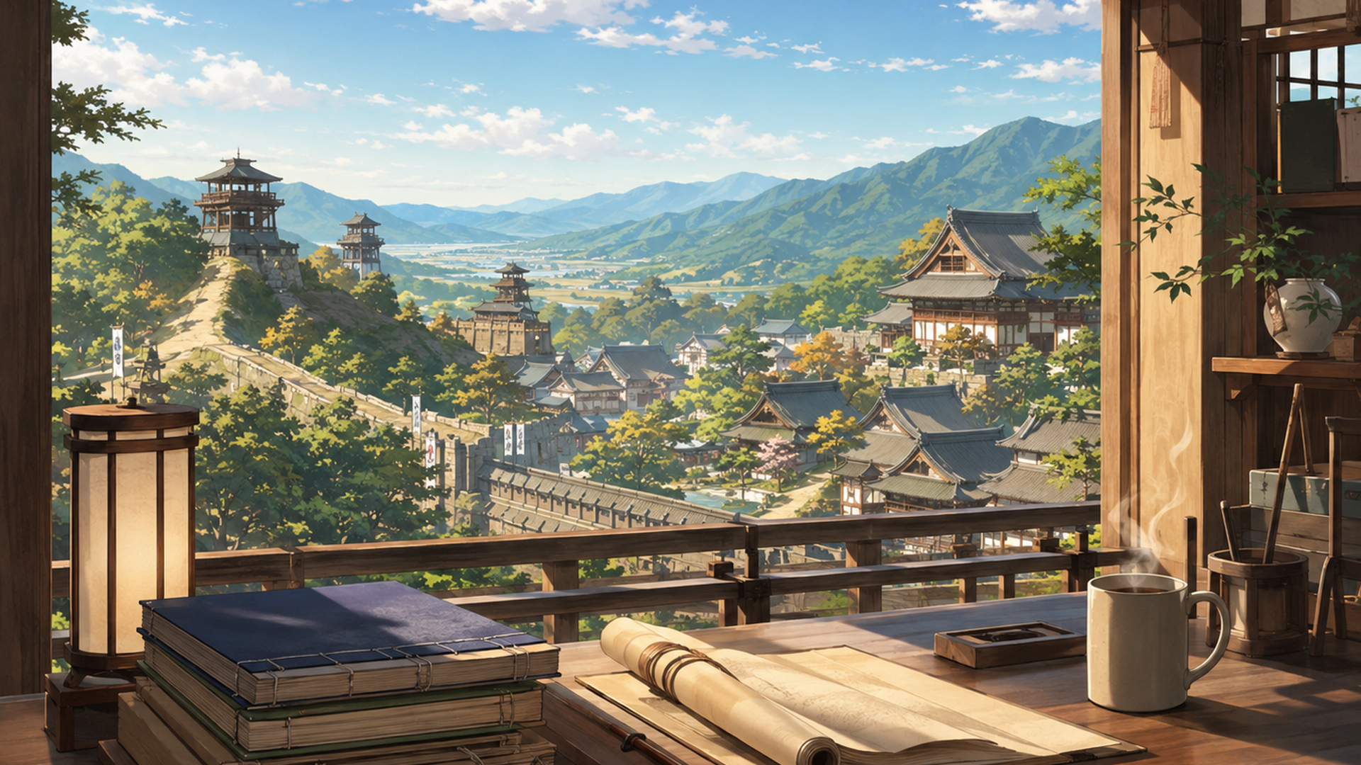 南北朝時代の鎌倉や信濃を描いた壮大な歴史風景