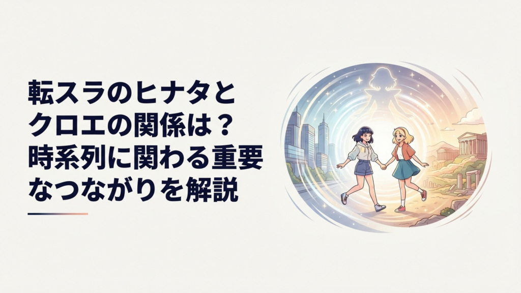 ヒナタとクロエが時間の渦を越えて約2000年前へ渡り勇者クロノアの歴史へつながる場面