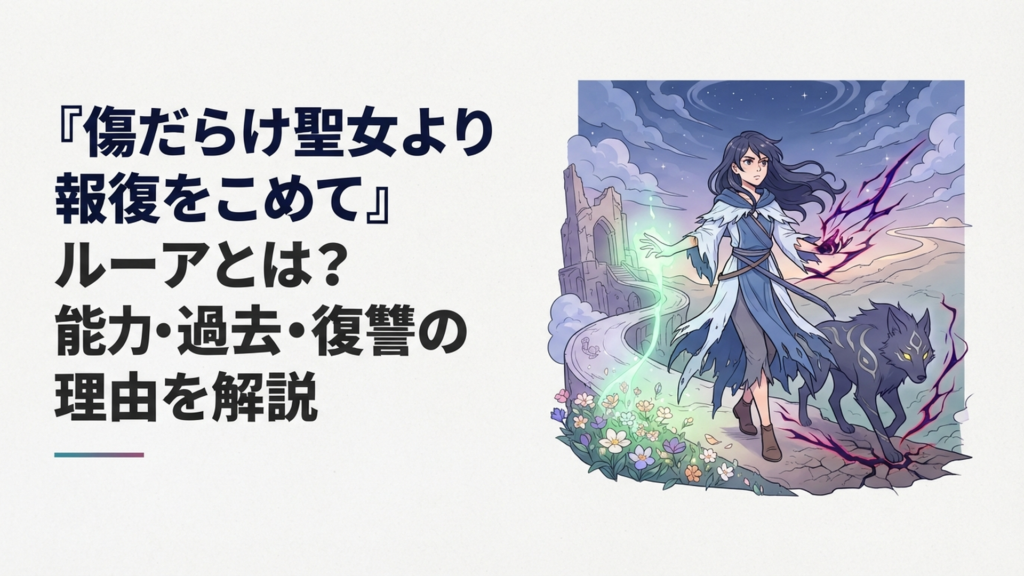 治癒と加虐という二つの力を持つルーアがスウェンとともに復讐へ踏み出す幻想的なシーン
